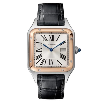 Montre Cartier Santos-Dumont Grand Modèle Mouvement à quartz Boîtier acier W2SA0037
