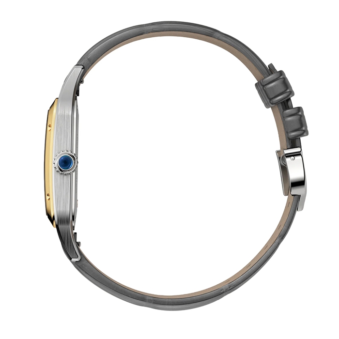 Montre Cartier Santos-Dumont Grand Modèle Or Jaune Haute Autonomie Quartz W2SA0028 – Image 4