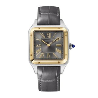 Montre Cartier Santos-Dumont Grand Modèle Or Jaune Haute Autonomie Quartz W2SA0028