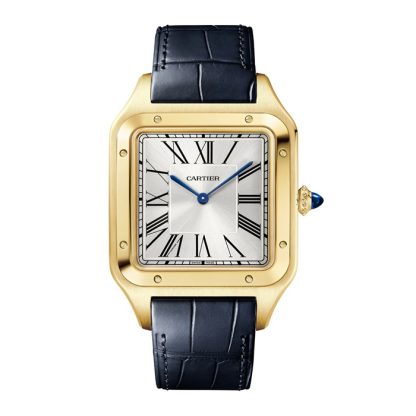 Montre Cartier Santos Dumont Modèle Extra-Large Remontage Manuel Or Jaune WGSA0108