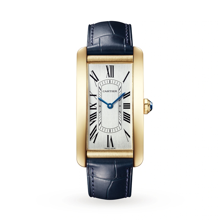 Montre Cartier Tank Américaine Grand Modèle Mouvement Automatique Or Jaune WGTA0300