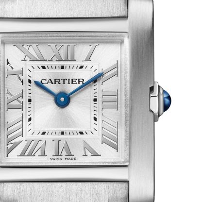 Montre Cartier Tank Française Petit Modèle Mouvement Quartz Acier WSTA0065 – Image 2