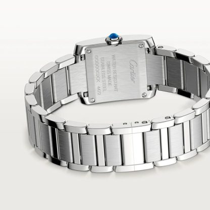 Montre Cartier Tank Francaise Petit Modèle Mouvement Quartz Boîtier Acier W4TA0029 – Image 3