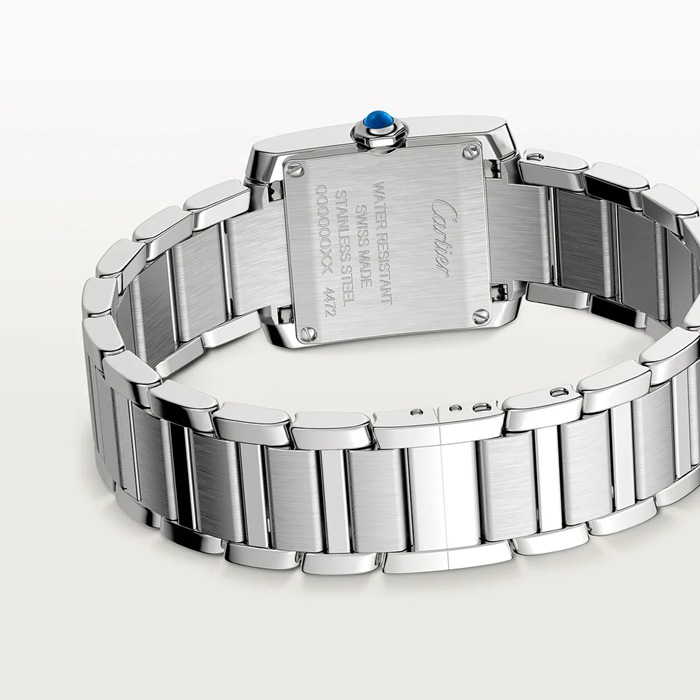 Montre Cartier Tank Francaise Petit Modèle Mouvement Quartz Boîtier Acier W4TA0029 – Image 3