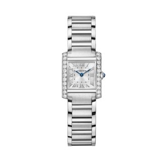 Montre Cartier Tank Francaise Petit Modèle Mouvement Quartz Boîtier Acier W4TA0029
