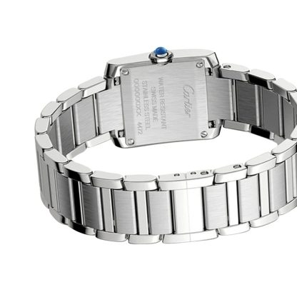 Montre Cartier Tank Francaise petit modèle mouvement à quartz W4TA0020 – Image 3