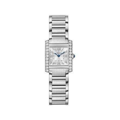 Montre Cartier Tank Francaise petit modèle mouvement à quartz W4TA0020