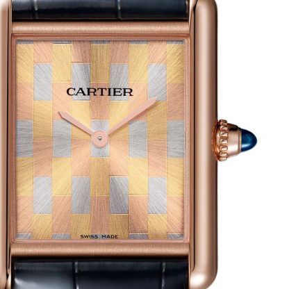 Montre Cartier Tank Louis Cartier grand modèle Manufacture mouvement mécanique à remontage manuel WGTA0176 – Image 2