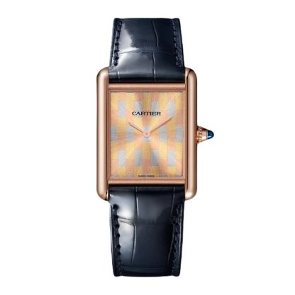 Montre Cartier Tank Louis Cartier grand modèle Manufacture mouvement mécanique à remontage manuel WGTA0176