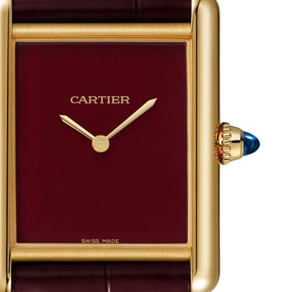 Montre Cartier Tank Louis Cartier grand modèle Mouvement mécanique de manufacture à remontage manuel WGTA0190 – Image 2