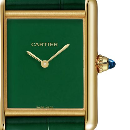 Montre Cartier Tank Louis Cartier grand modèle Mouvement mécanique de manufacture à remontage manuel WGTA0191 – Image 2