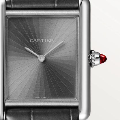 Montre Cartier Tank Louis Cartier grand modèle Mouvement mécanique de manufacture à remontage manuel WGTA0303 – Image 5