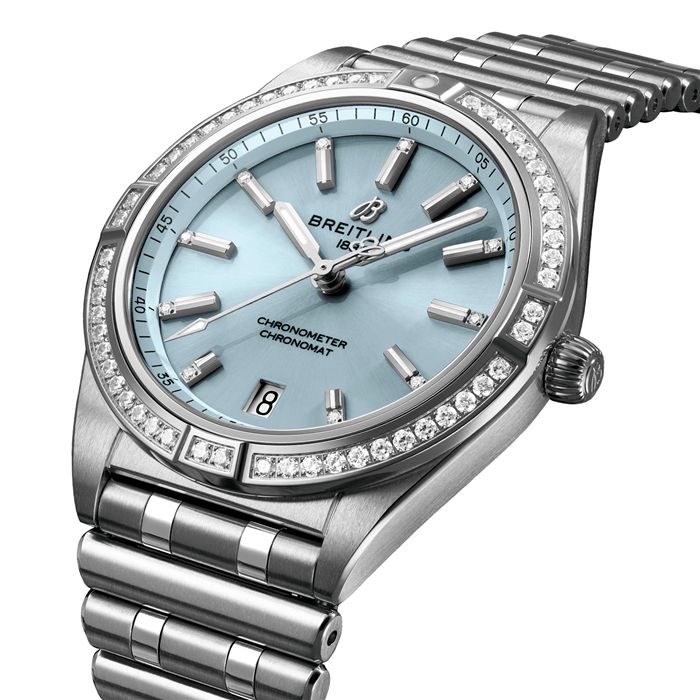 Montre Femme Breitling Chronomat Automatic 36mm Bleu G10380591C1G1 – Image 2