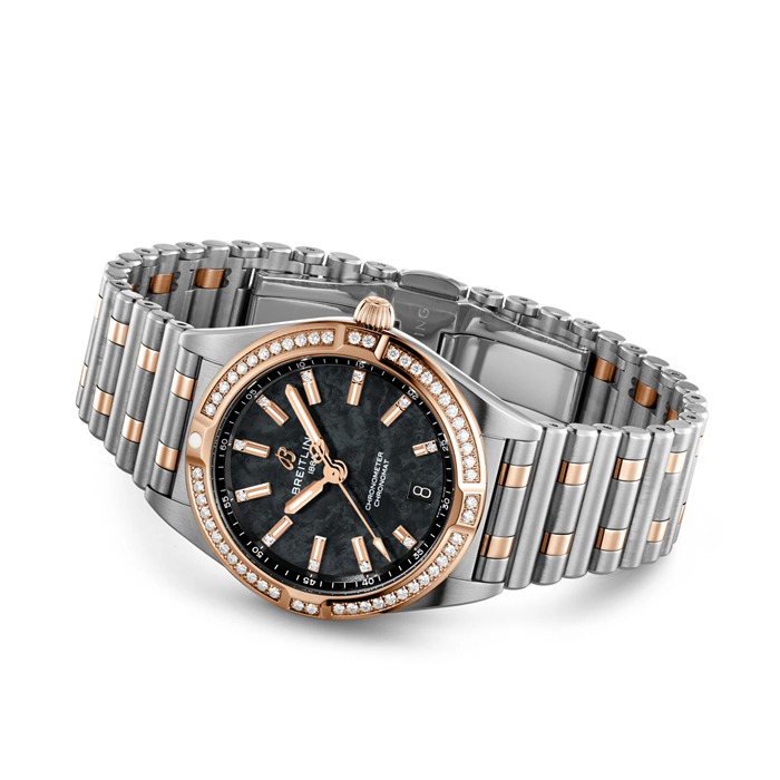 Montre Femme Breitling Chronomat UK Edition 32mm Noir U773102A1B1U1 – Image 3
