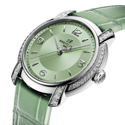 Montre Femme Breitling Lady Premier 36mm Vert A10310671L1P1 – Image 2