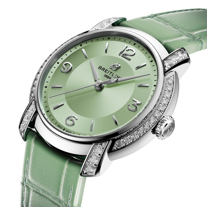 Montre Femme Breitling Lady Premier 36mm Vert A10310671L1P1 – Image 2