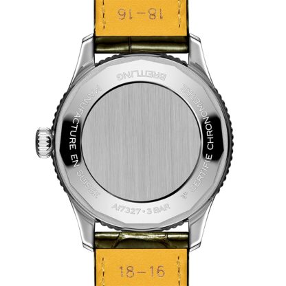 Montre Femme Breitling Navitimer 36mm Alligator vert A17327361L1P1 – Image 2