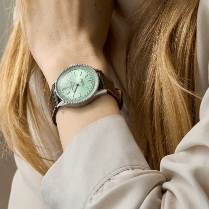 Montre Femme Breitling Navitimer 36mm Alligator vert A17327361L1P1 – Image 5