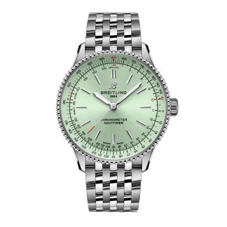 Montre Femme Breitling Navitimer 36mm Vert A17327361L1A1