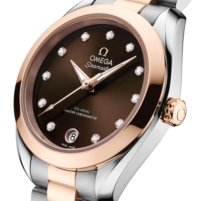 Montre Femme Omega Seamaster Aqua Terra 150M 30mm Marron O22020302063001 – Image 3