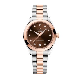 Montre Femme Omega Seamaster Aqua Terra 150M 30mm Marron O22020302063001