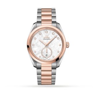 Montre Femme Omega Seamaster Aqua Terra Two-Tone 38mm O22020382055002