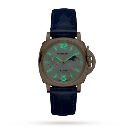 Montre Femme Panerai Luminor Due Luna Goldtech 38mm PAM01181 – Image 2