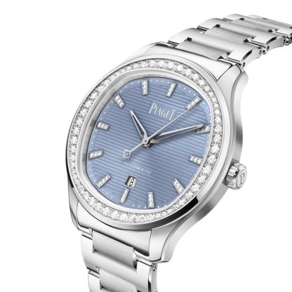 Montre Femme Piaget Polo Date 36mm Bleu G0A47027 – Image 2