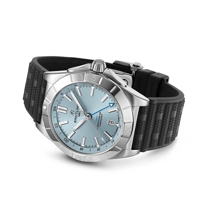 Montre Hommes Breitling Chronomat 40mm Blue Rubber P32398101C1S2 – Image 4