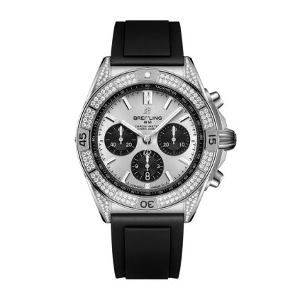 Montre Hommes Breitling Chronomat B01 42mm Argent AB0134721G1S1