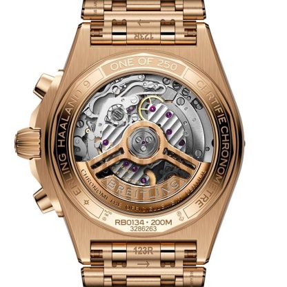 Montre Hommes Breitling Chronomat B01 Erling Haaland Limited Edition 42mm RB01347A1F1R1 – Image 4