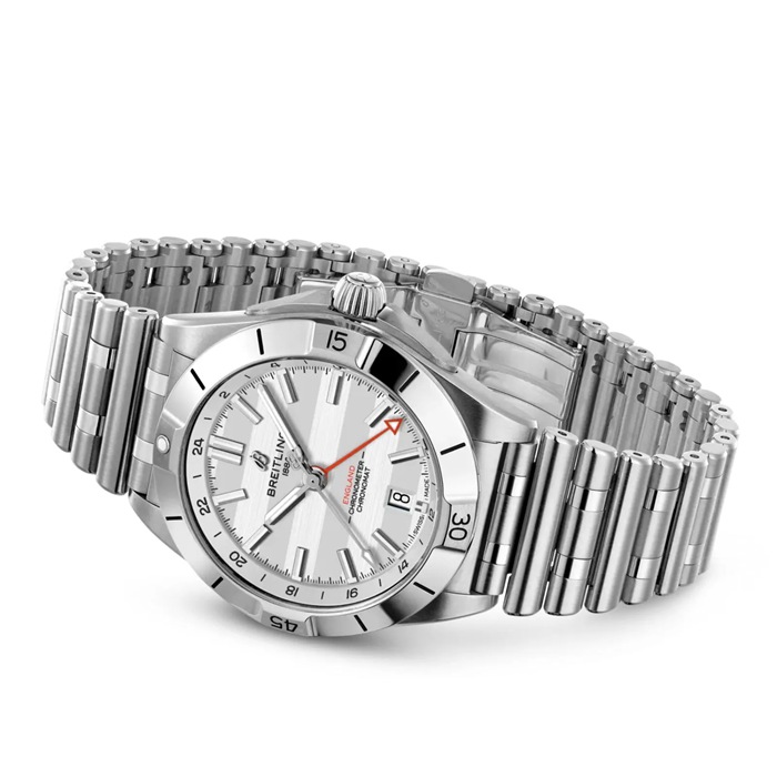 Montre Hommes Breitling Chronomat GMT Six Nations England Limited Edition 40mm A323985B1A1A1 – Image 4