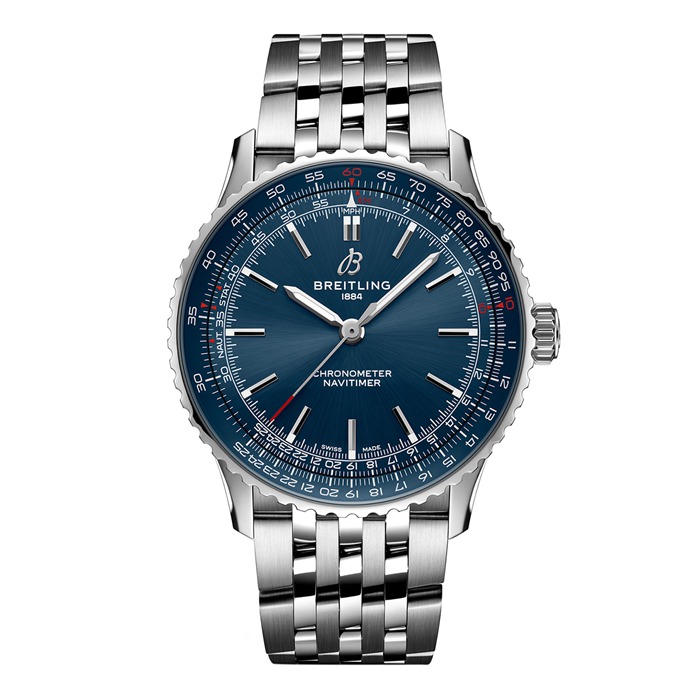 Montre Hommes Breitling Navitimer Automatic 41mm Bleu Acier A17329161C1A1