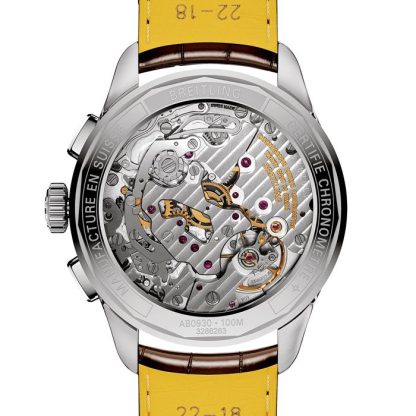 Montre Hommes Breitling Premier B09 Chronograph 40mm Champagne AB0930F51H1P1 – Image 4