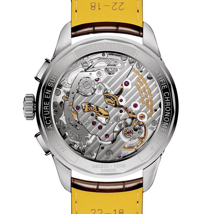 Montre Hommes Breitling Premier B09 Chronograph 40mm Champagne AB0930F51H1P1 – Image 4