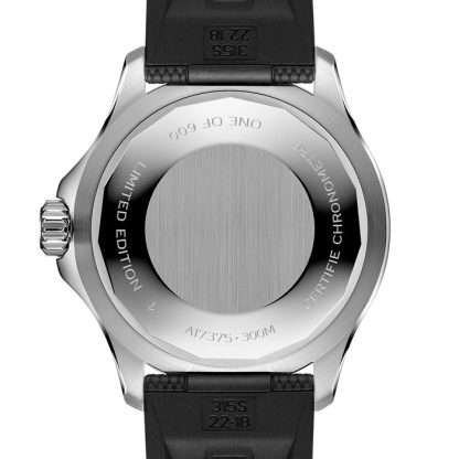 Montre Hommes Breitling Superocean 42mm UK Edition Caoutchouc Gris A173757A1B1S1 – Image 4