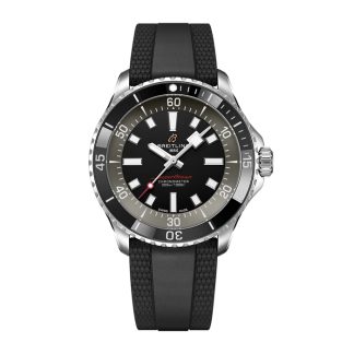 Montre Hommes Breitling Superocean 42mm UK Edition Caoutchouc Gris A173757A1B1S1