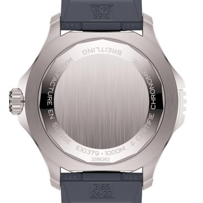 Montre Hommes Breitling Superocean Automatic Super Diver 46mm Caoutchouc noir E10379351B1S1 – Image 4