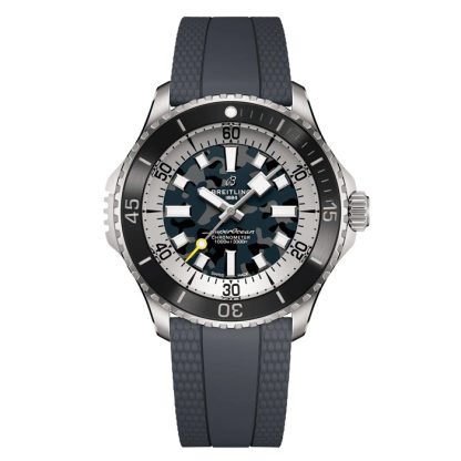 Montre Hommes Breitling Superocean Automatic Super Diver 46mm Caoutchouc noir E10379351B1S1