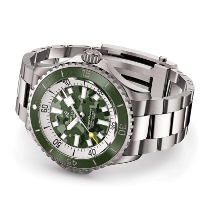 Montre Hommes Breitling Superocean Automatic Super Diver 46mm Vert E10379D31L1E1 – Image 3