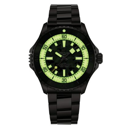 Montre Hommes Breitling Superocean Automatic Super Diver 46mm Vert E10379D31L1E1 – Image 5