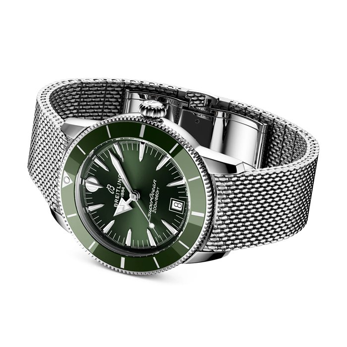 Montre Hommes Breitling Superocean Heritage B31 Automatic 40mm Green AB3110361L1A1 – Image 4