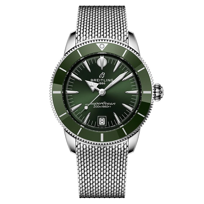 Montre Hommes Breitling Superocean Heritage B31 Automatic 40mm Green AB3110361L1A1