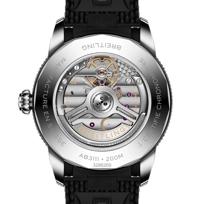 Montre Hommes Breitling Superocean Heritage B31 Automatic 42mm Black Rubber AB3111241B1S1 – Image 2