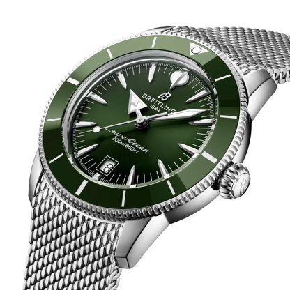 Montre Hommes Breitling Superocean Heritage B31 Automatic 42mm Green AB3111361L1A1 – Image 3