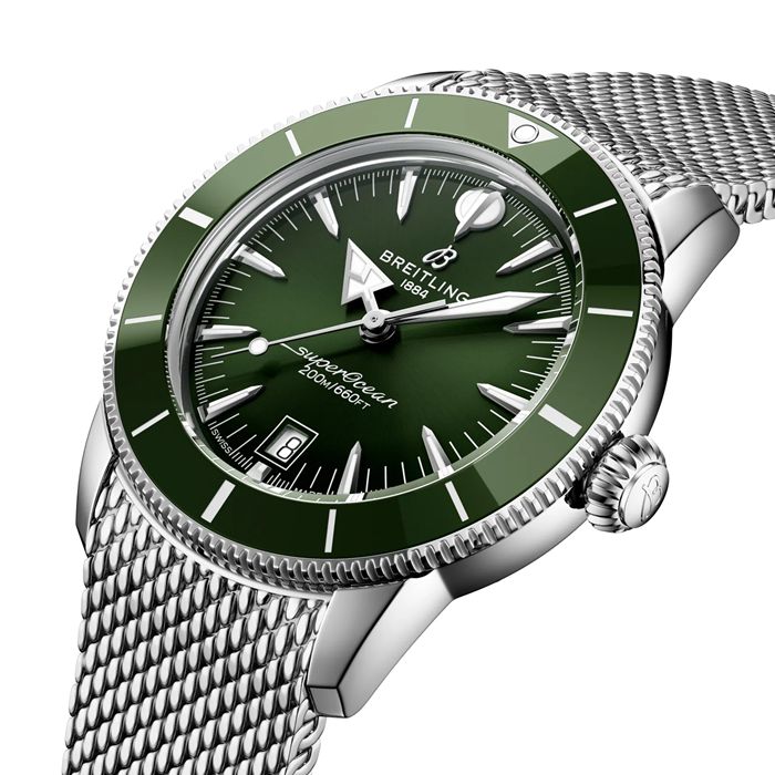 Montre Hommes Breitling Superocean Heritage B31 Automatic 42mm Green AB3111361L1A1 – Image 3
