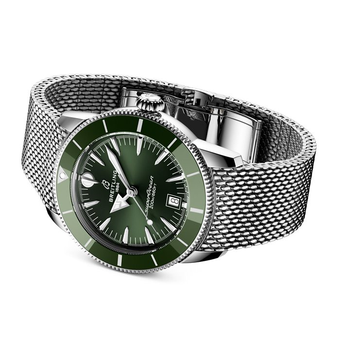 Montre Hommes Breitling Superocean Heritage B31 Automatic 42mm Green AB3111361L1A1 – Image 4