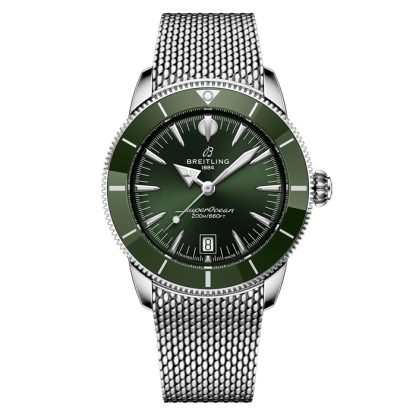 Montre Hommes Breitling Superocean Heritage B31 Automatic 42mm Green AB3111361L1A1