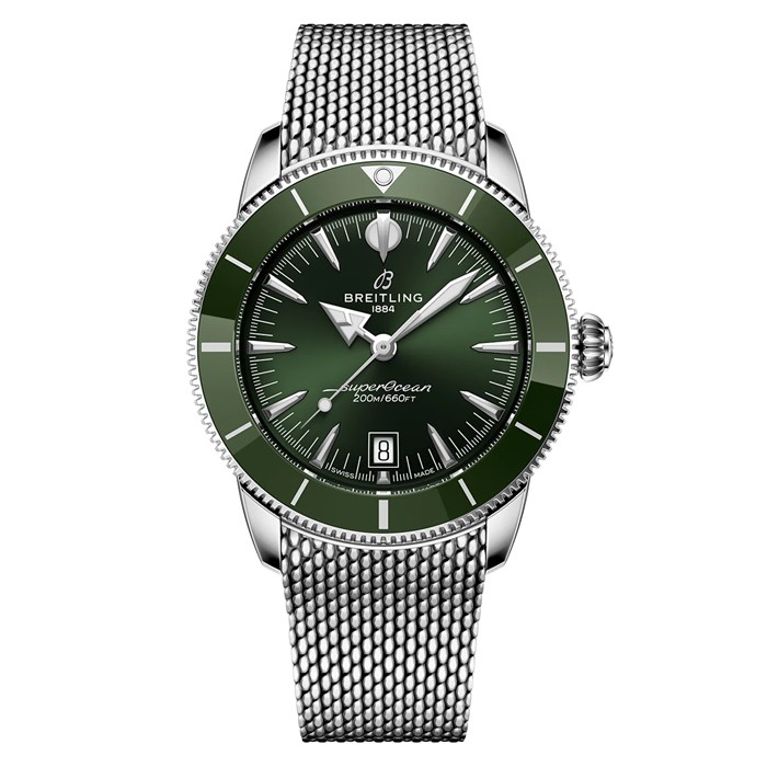 Montre Hommes Breitling Superocean Heritage B31 Automatic 42mm Green AB3111361L1A1