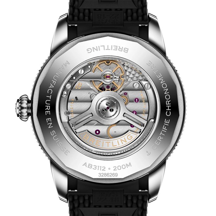 Montre Hommes Breitling Superocean Heritage B31 Automatic 44mm Black Rubber AB3112241B1S1 – Image 2